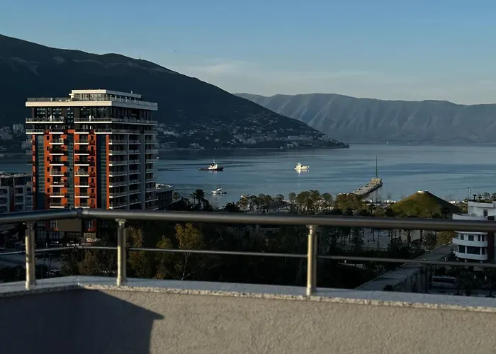 Top-floor Apartment: Amazing & Sea View Apartament Wlora